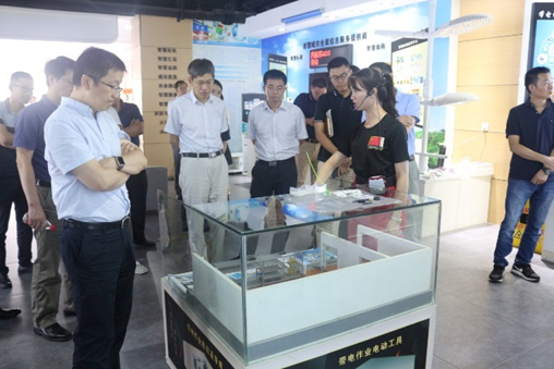 辰安科技管理團隊考察咸亨國際應急裝備中心 辰安科技管理團隊考察咸亨國際應急裝備中心